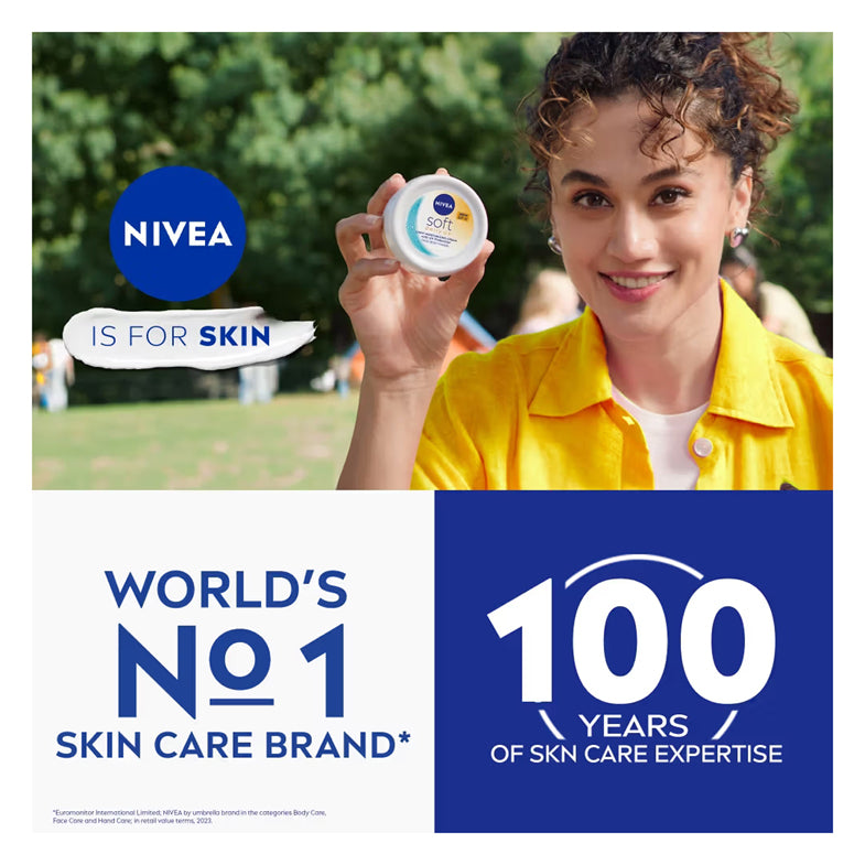 Nivea Soft Daily UV Light Moisturising Cream