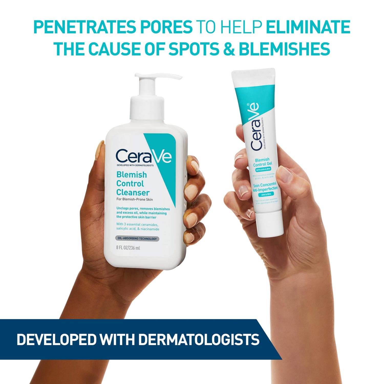 Cerave Blemish Control Gel With AHA & BHA