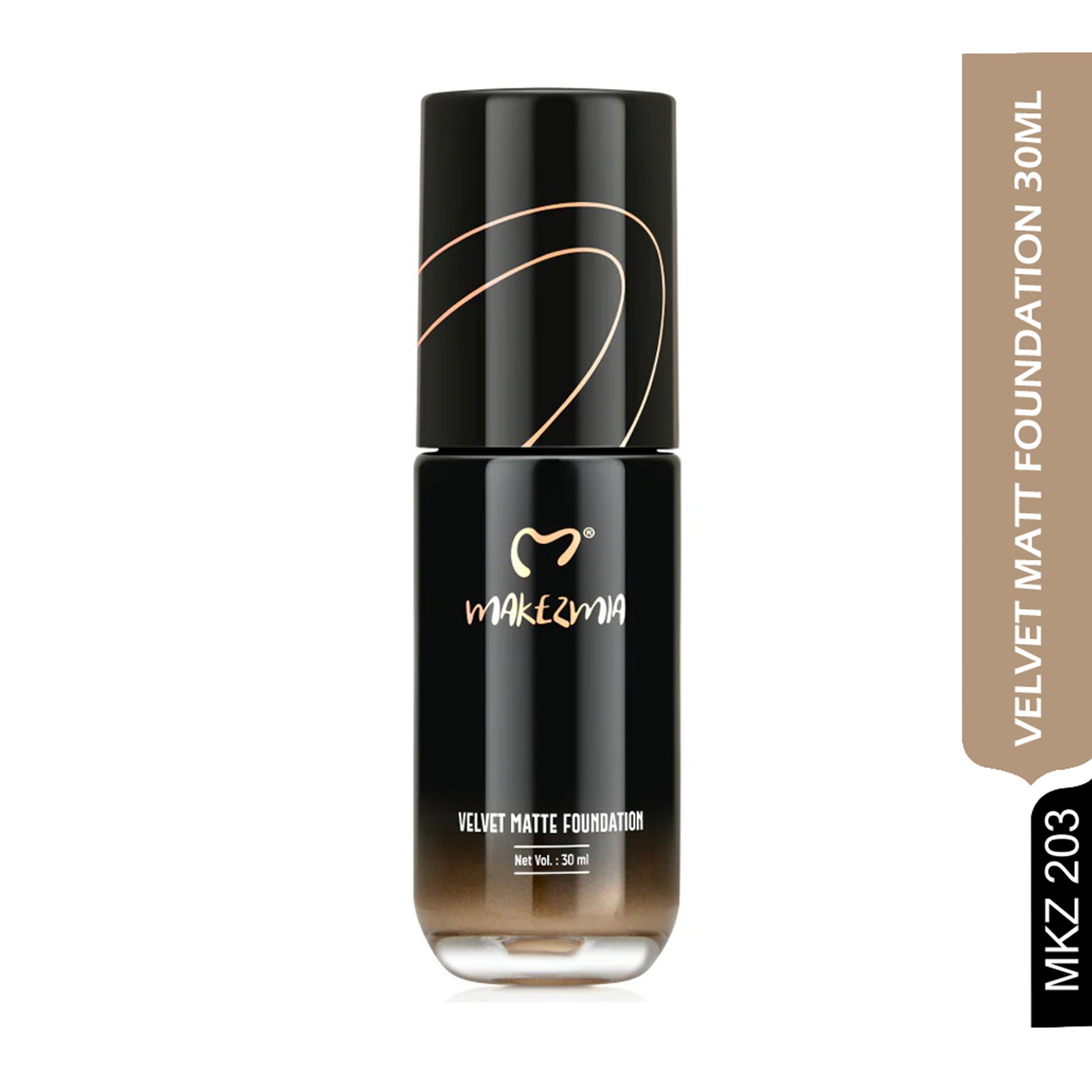Makezmia Velvet Matte Foundation 30ml