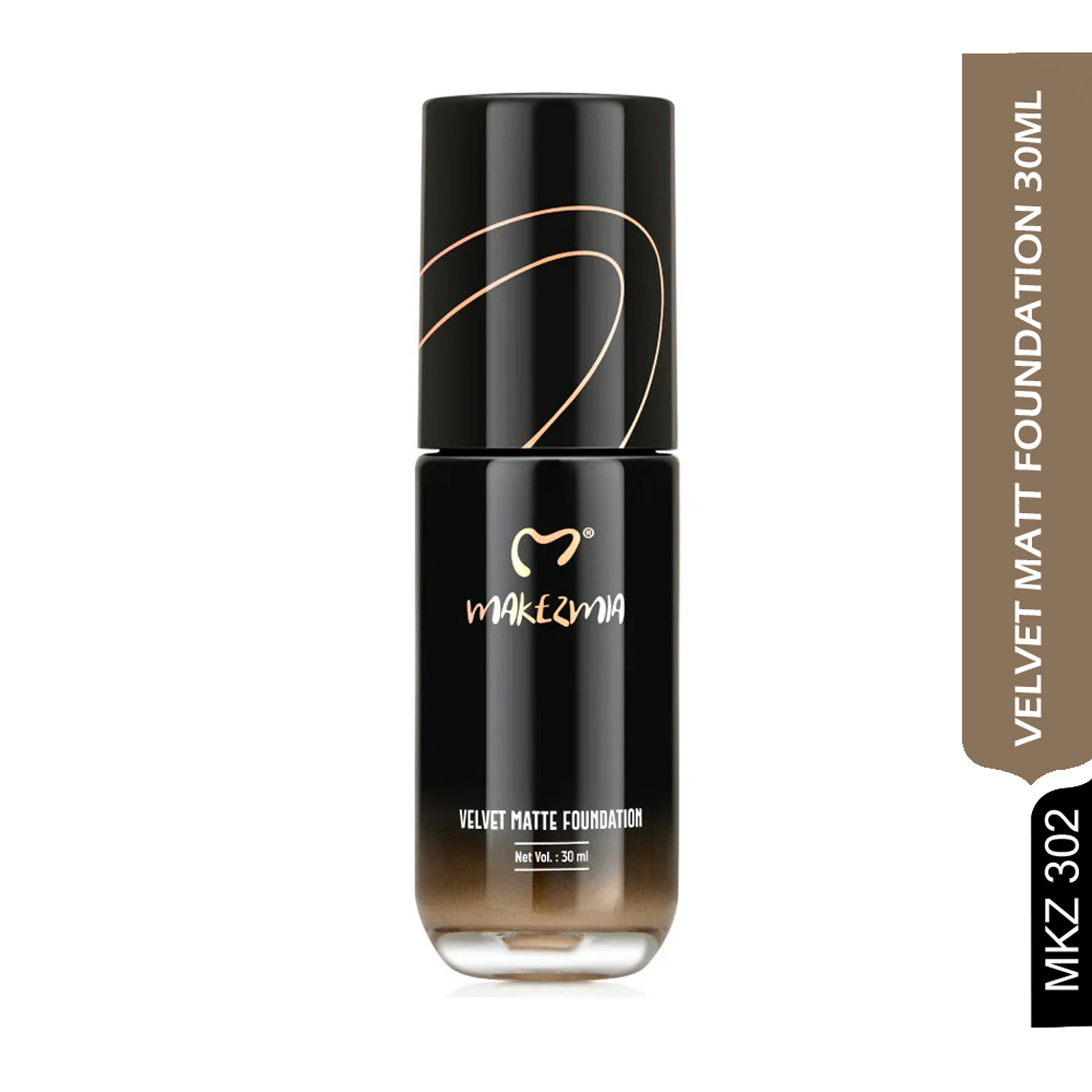 Makezmia Velvet Matte Foundation 30ml