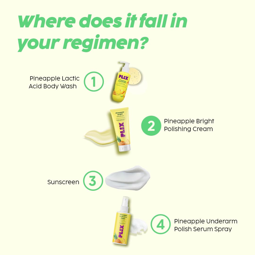 Plix Pineapple 5Per Niacinamide Bright Polishing Cream