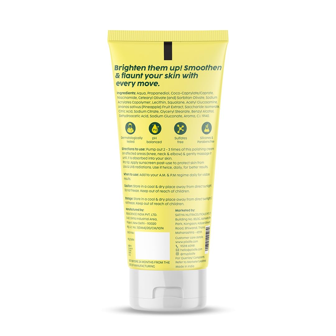 Plix Pineapple 5Per Niacinamide Bright Polishing Cream