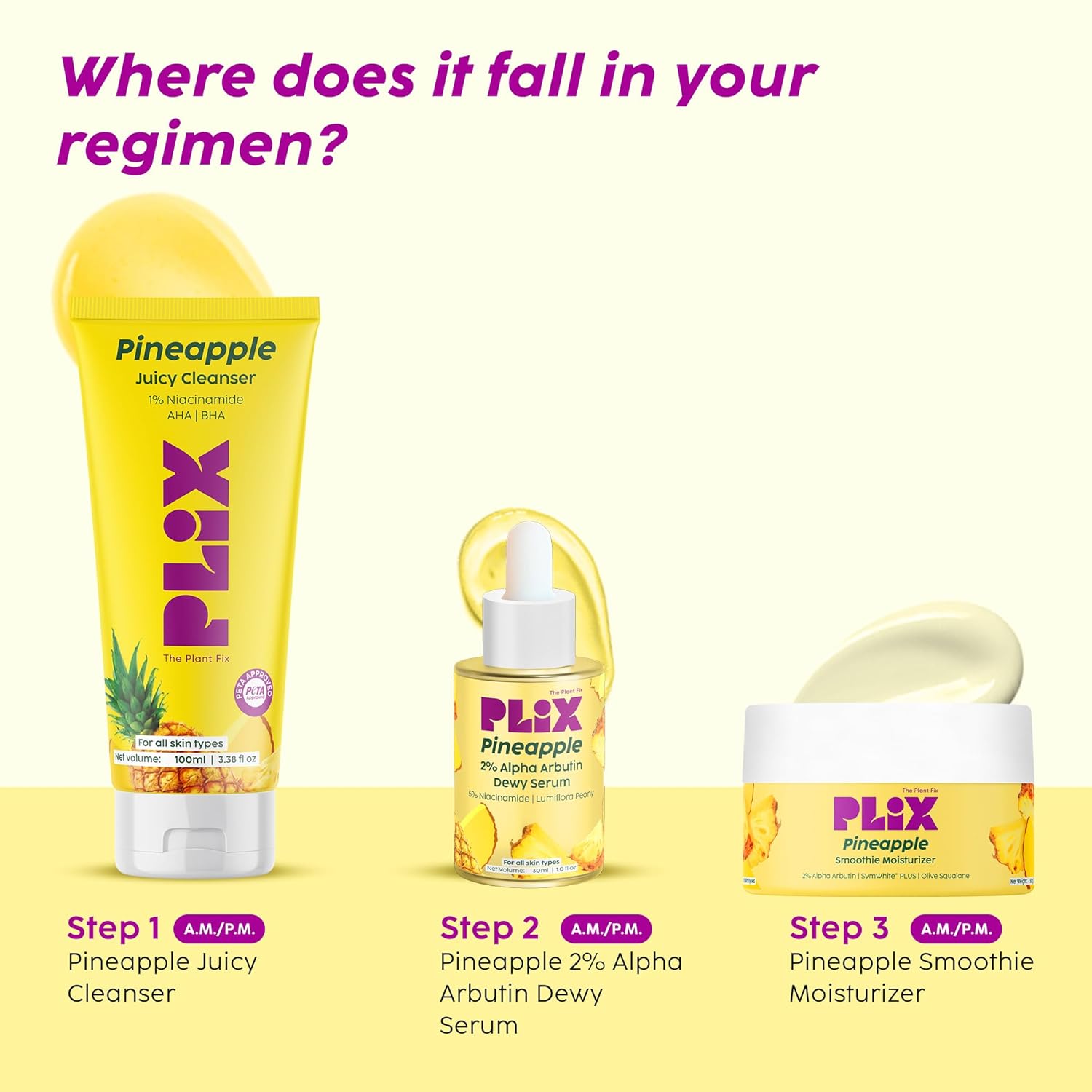 Plix Pineapple De-Pigmentation Juicy Cleanser
