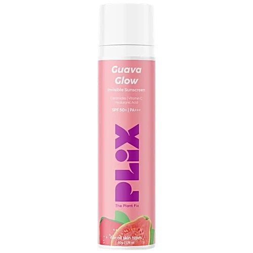 Plix Guava Glow Invisible Sunscreen