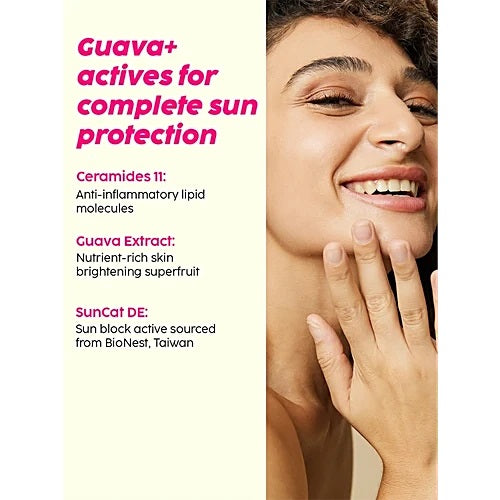 Plix Guava Glow Invisible Sunscreen
