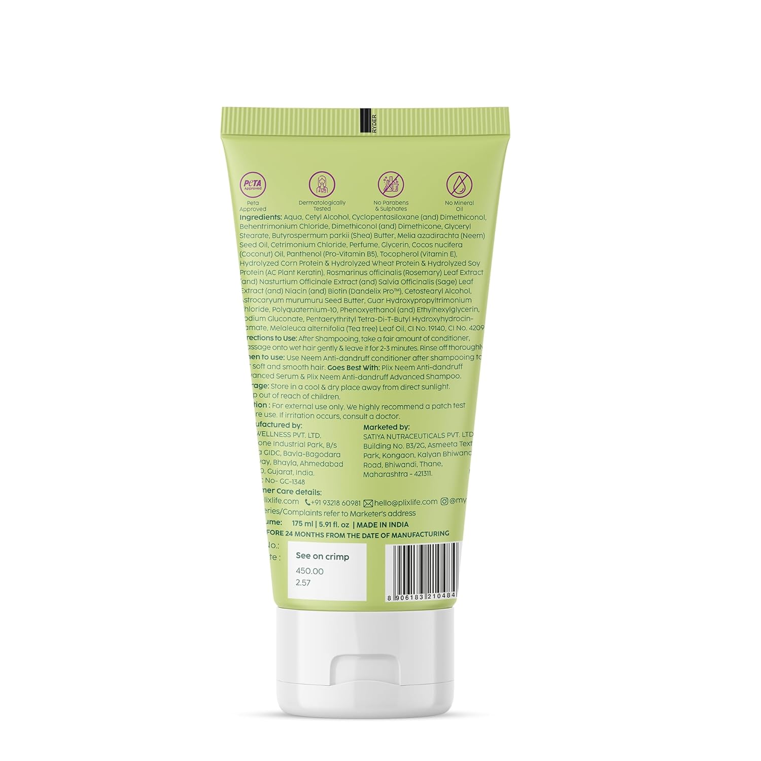 Plix Neem Anti-Dandruff Advanced Conditioner