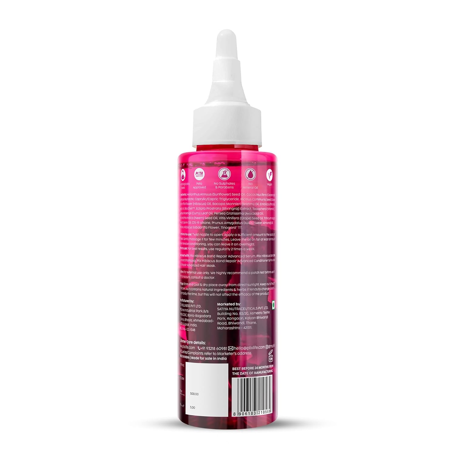 Plix Hibiscus Bond Repair Advanced Hair oil