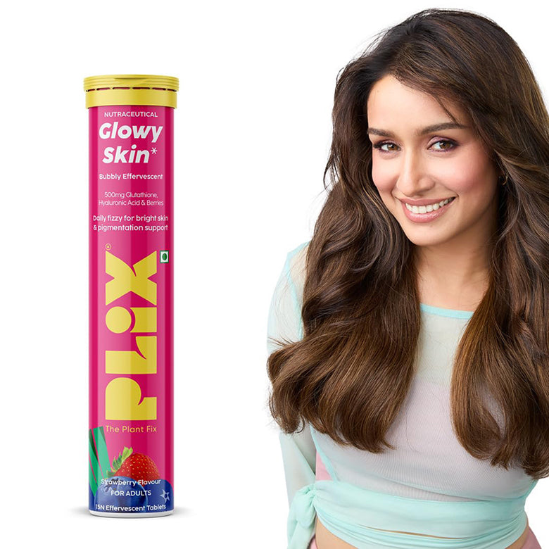 Plix Glowy Skin Bubbly Efferverscent 500Mg L-Gluathione