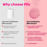 Plix Glowy Skin Bubbly Efferverscent 500Mg L-Gluathione