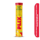 Plix Apple Cider Vinegar With The Mother Bubbly Effervescent 15Tablets