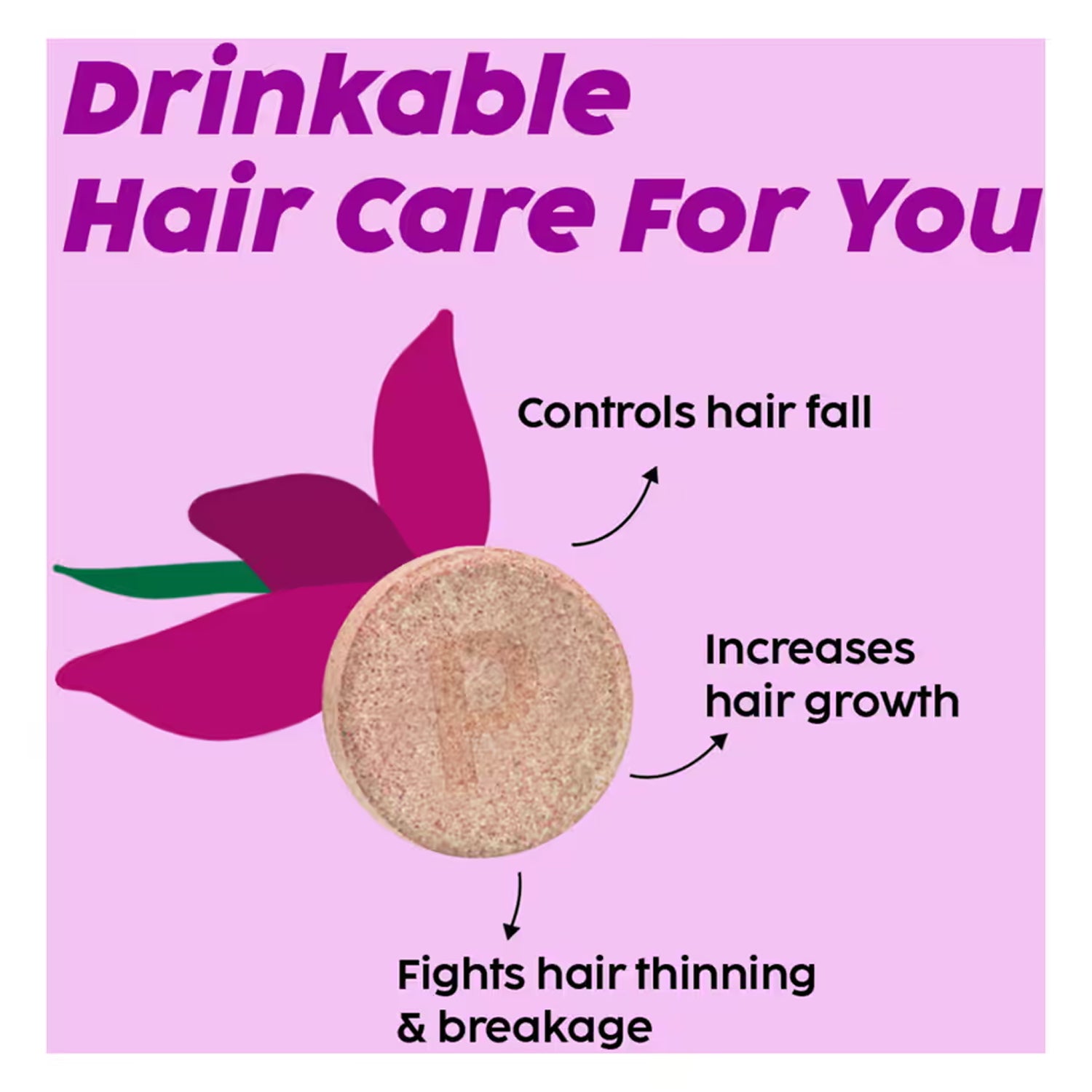 Plix Flaunt Your Hair Bubbly Effervescent With 500mg Sesbania 15Tablets