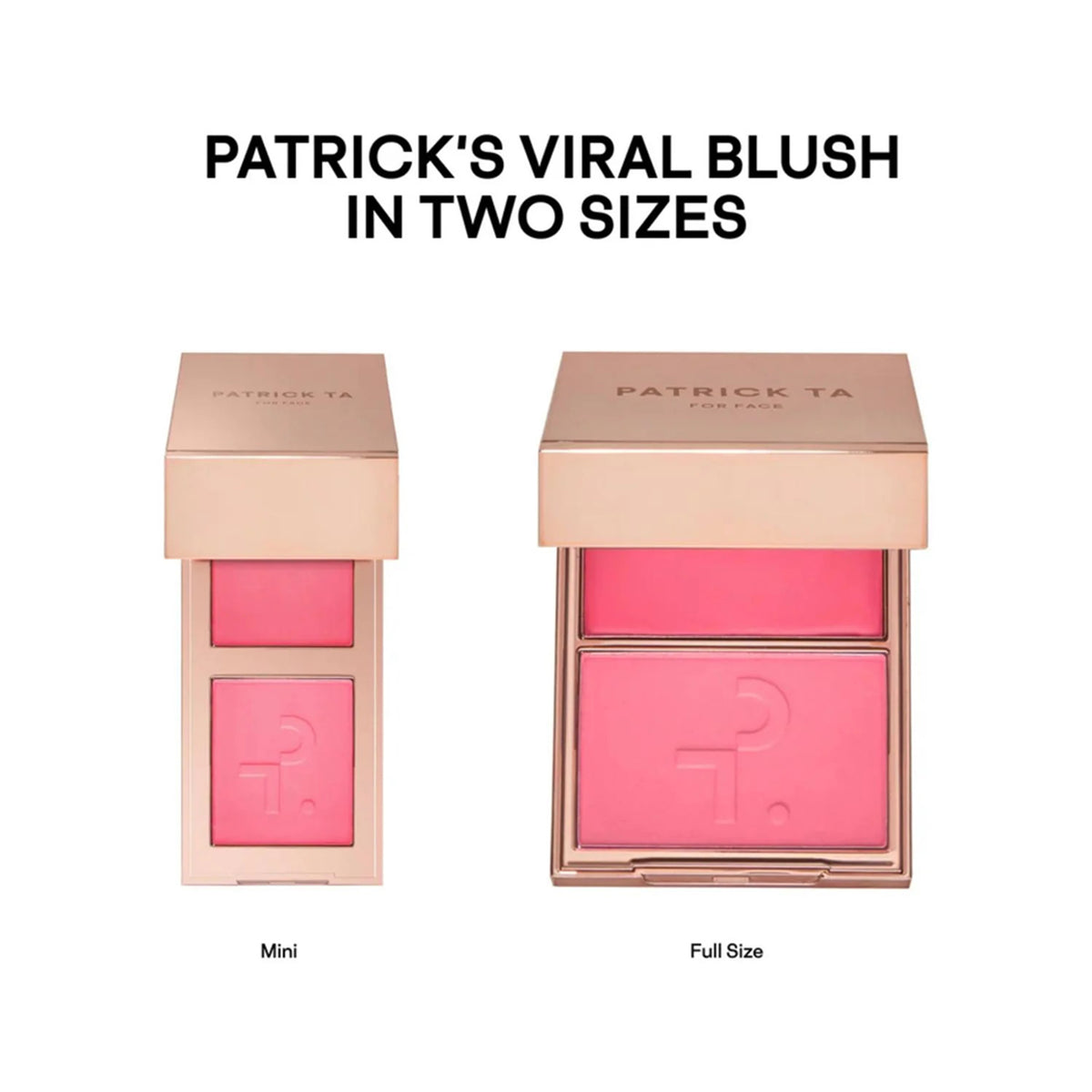 Patrick Ta Double-Take Creme & Powder Blush Duo 2.6g (mini)