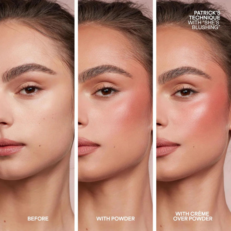 Patrick Ta Double-Take Creme & Powder Blush Duo 2.6g (mini)
