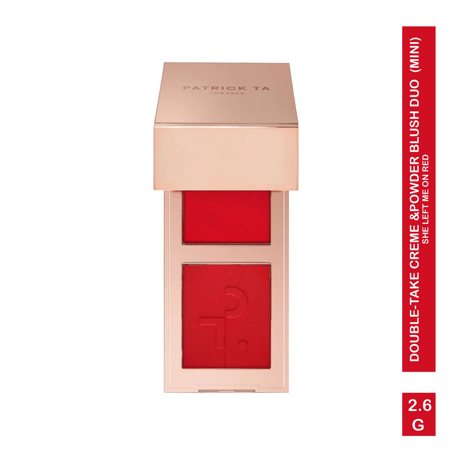 Patrick Ta Double-Take Creme & Powder Blush Duo 2.6g (mini)