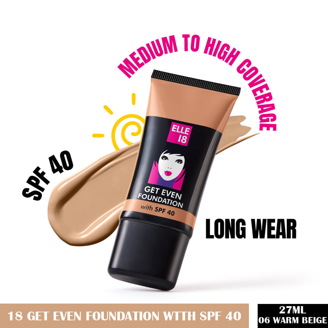 Lakme Elle18 Get Even Fondation With Spf 40 27ML
