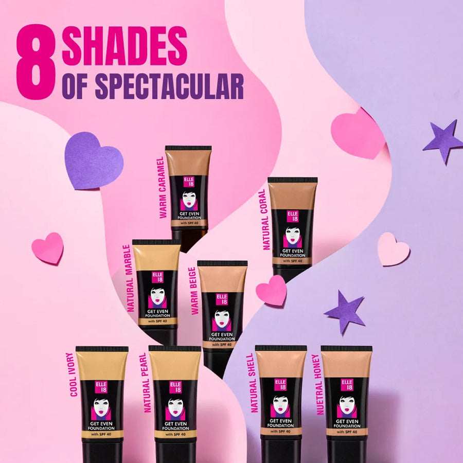 Lakme Elle18 Get Even Fondation With Spf 40 27ML
