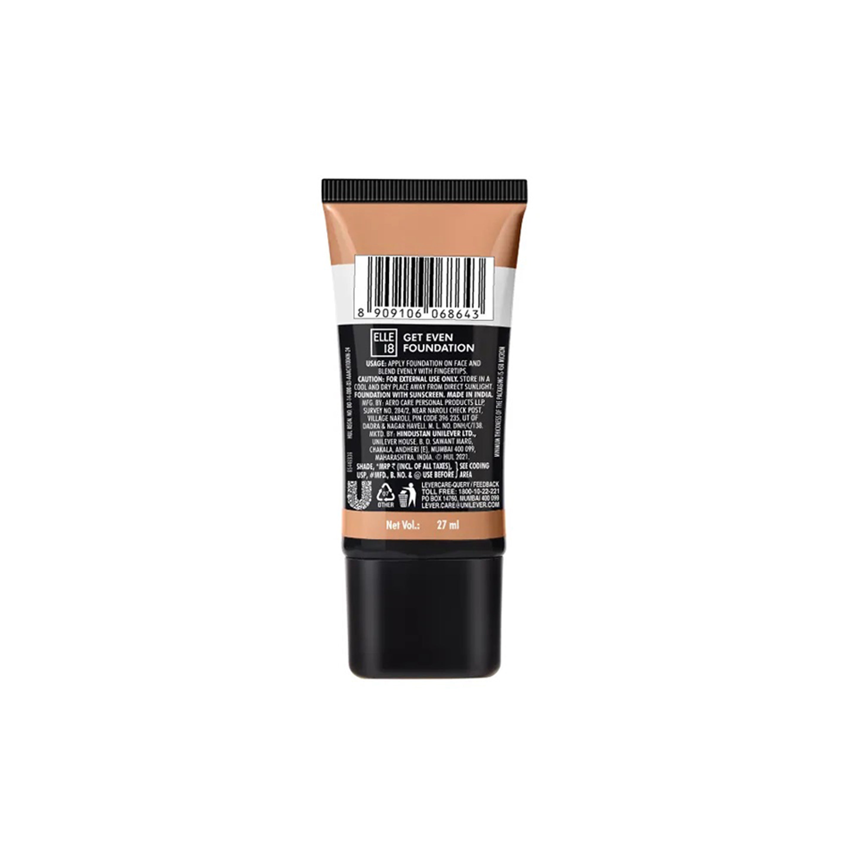 Lakme Elle18 Get Even Fondation With Spf 40 27ML