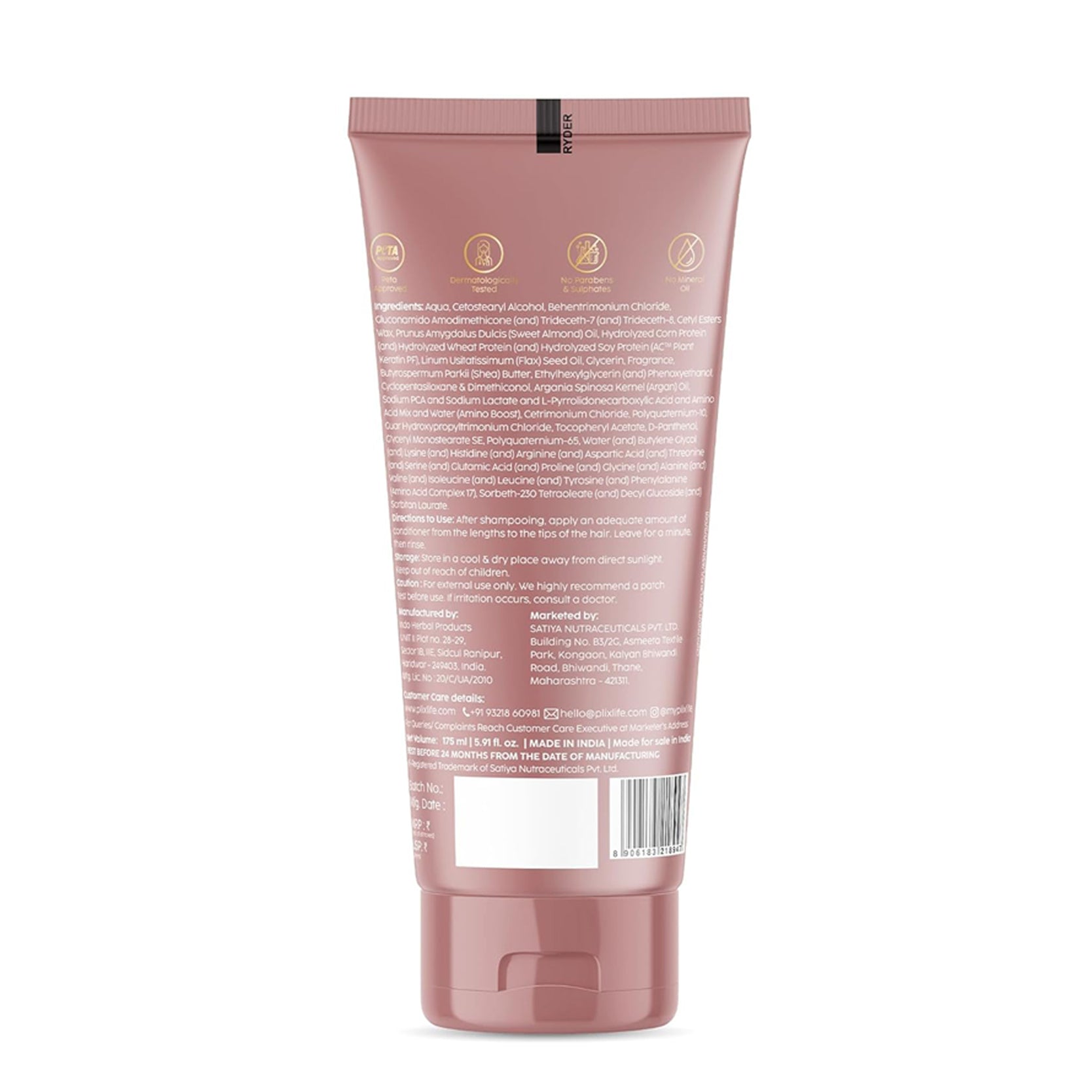 Plix Flaxseed Ultrasmooth Advanced Conditioner 175ML