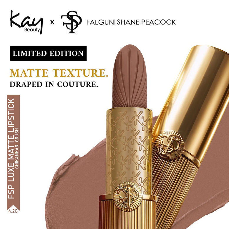 Kay Beauty x Falguni Shane Peacock Luxe Matte Lipstick 4.2g