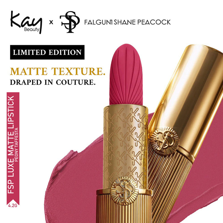 Kay Beauty x Falguni Shane Peacock Luxe Matte Lipstick 4.2g
