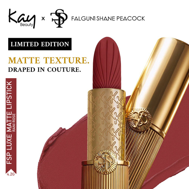 Kay Beauty x Falguni Shane Peacock Luxe Matte Lipstick 4.2g