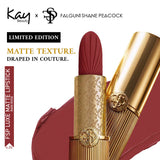 Kay Beauty x Falguni Shane Peacock Luxe Matte Lipstick 4.2g