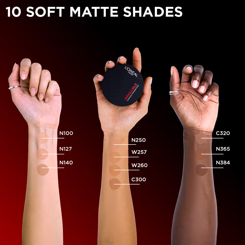 Loreal Infaillible 24H Fresh Wear Cushion Foundation Compact 11G
