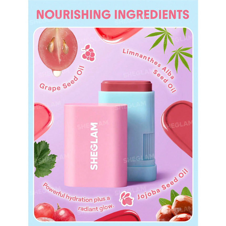 Sheglam Glass Glow Blush Stick 15g