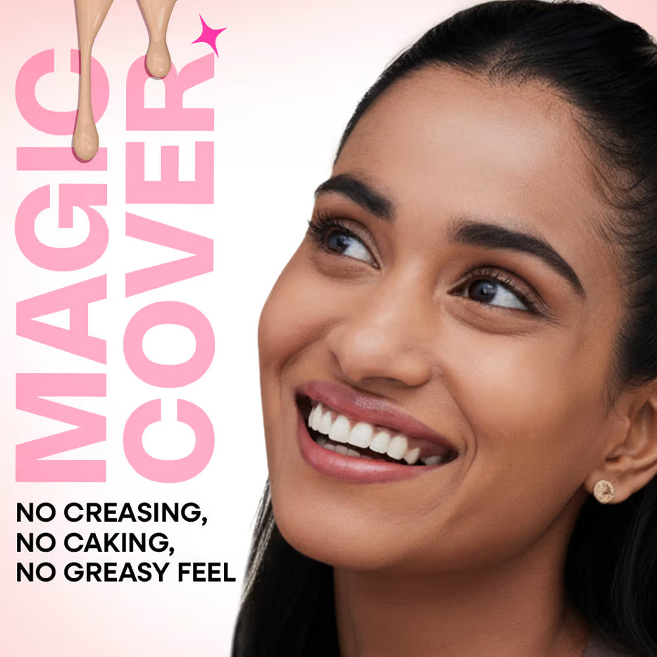Nykaa Magic Cover Cushion Foundation with SPF 50 15ML