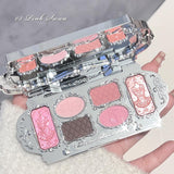 Flower Knows Swan Ballet Series Six Color Eyeshadow Palette 6.5g