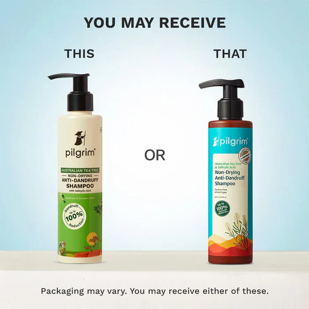 Pilgrim Australian Tea Tree Non Drying Anti Dandruff Shampoo