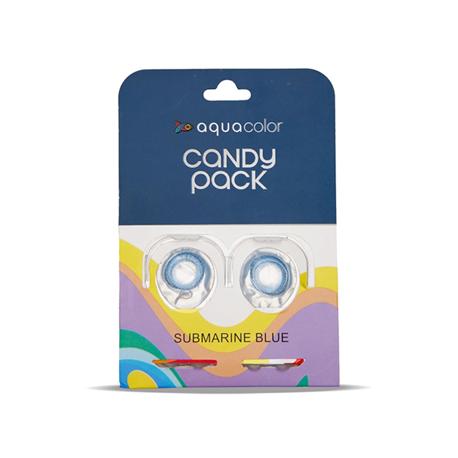 Aqua Color Contact Lenses SUBMARINE BLUE