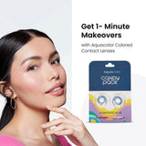 Aqua Color Contact Lenses SUBMARINE BLUE