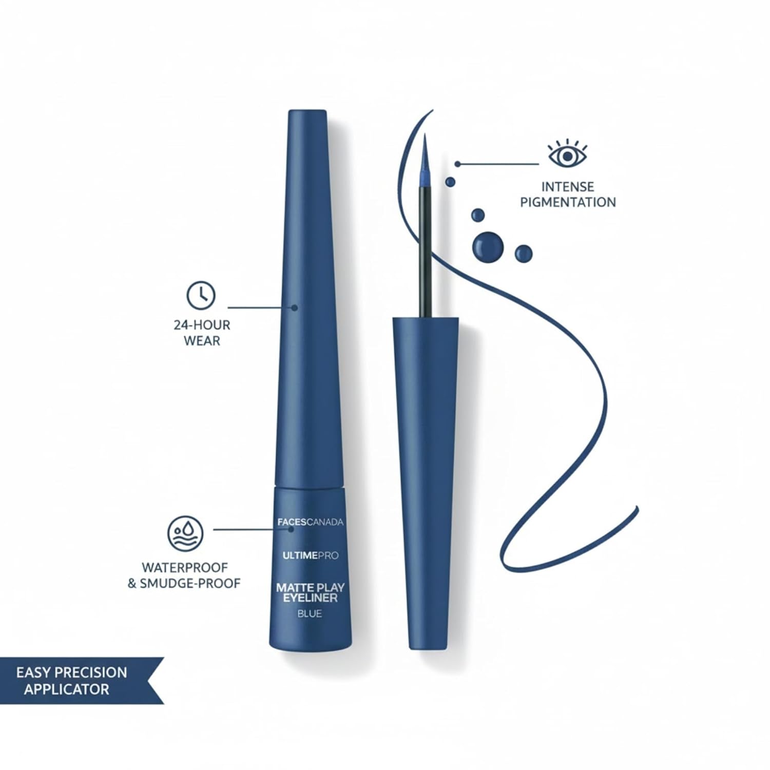 Faces Ultime Pro Matte Play Eyeliner 2.5ML