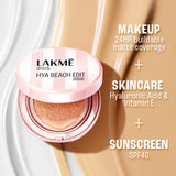 Lakme 9to5 Hya Beach Edit Cushion Foundation 12G