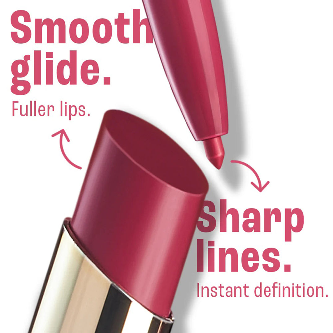 Lakme 9to5 Hya Beach Edit, Lipstick + Liner Duo, SPF 30 2.24g