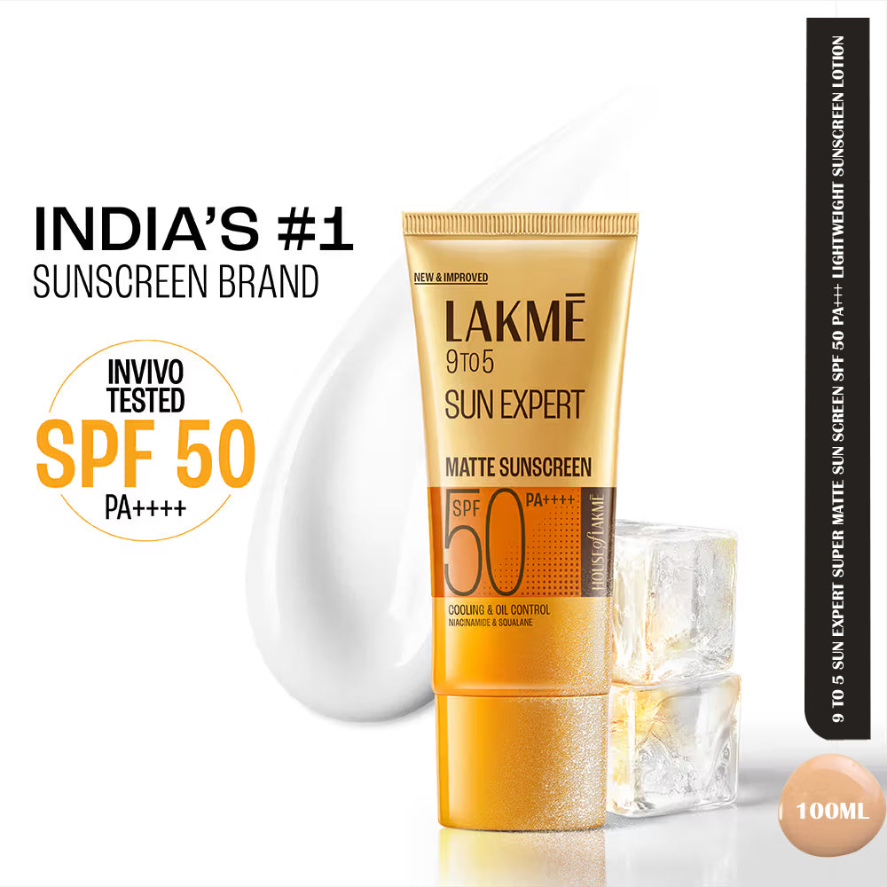 Lakme 9 To Sun Expert Matte Spf 50 pa+++ Sunscreen