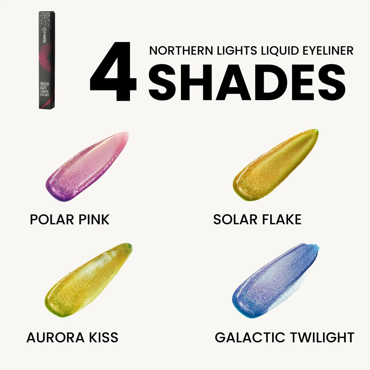 Mars Northern Lights Liquid Eyeliner 1.5Ml