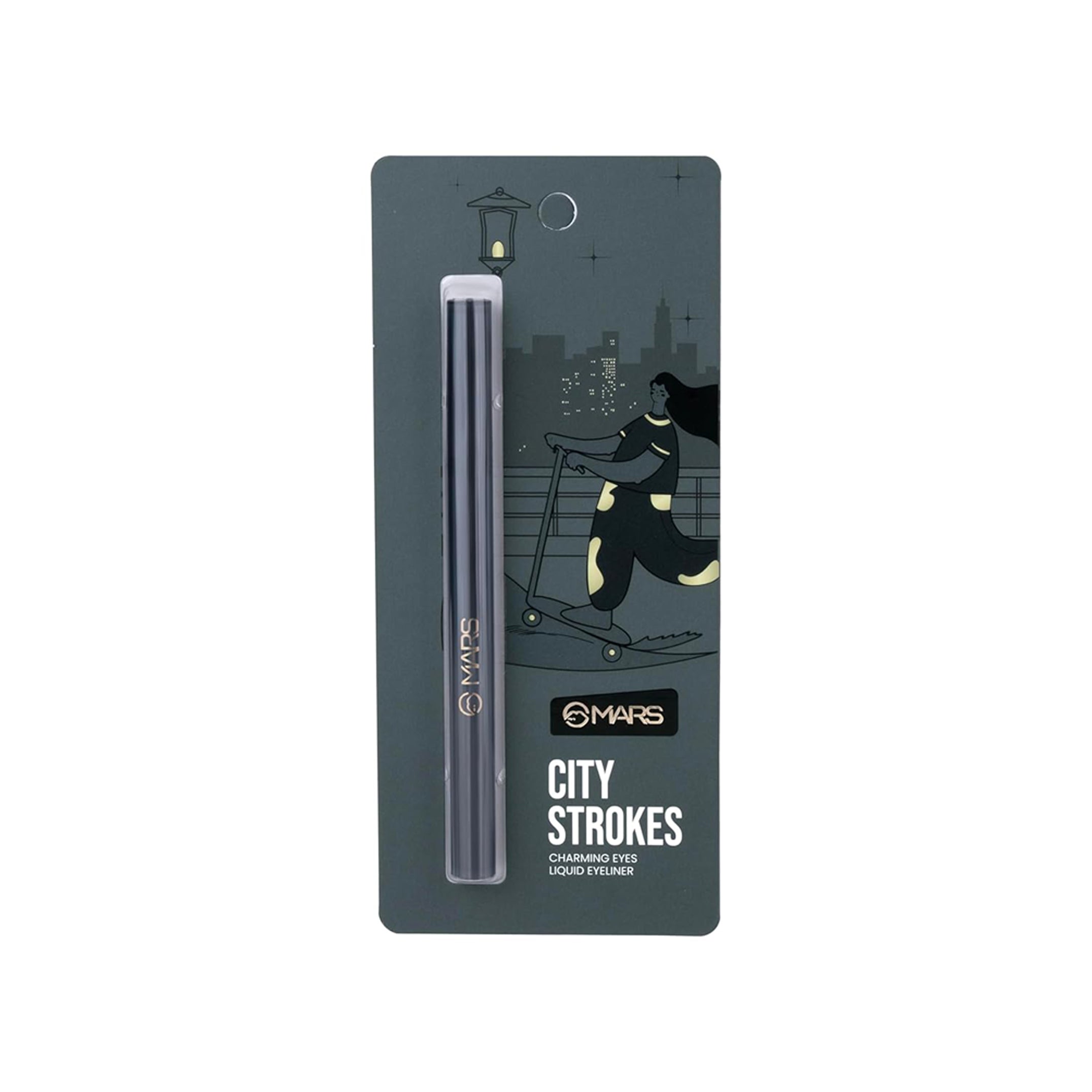 Mars City Stroke Charming Eyes Liquid Eyeliner 1Ml