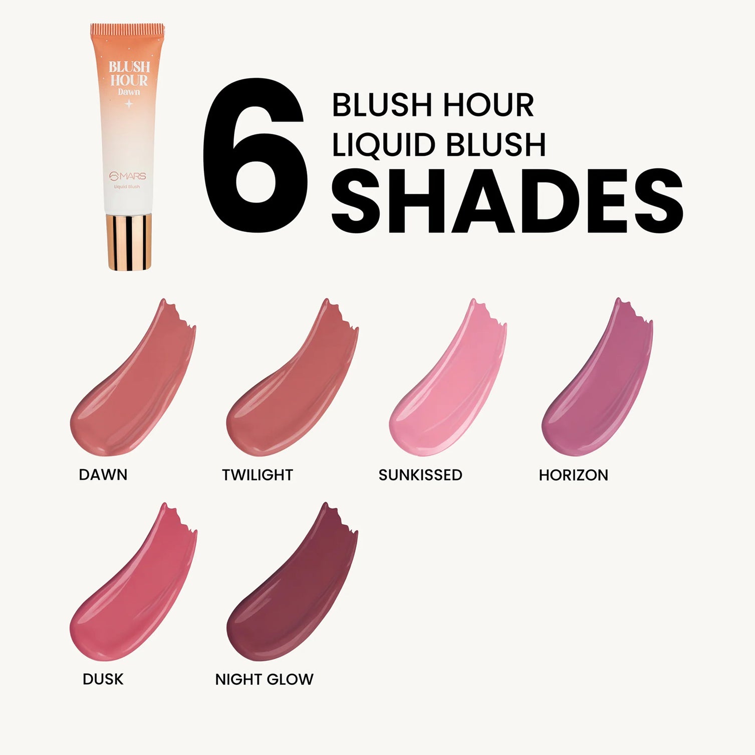 Mars Blush Hour Liquid Blush 12Ml