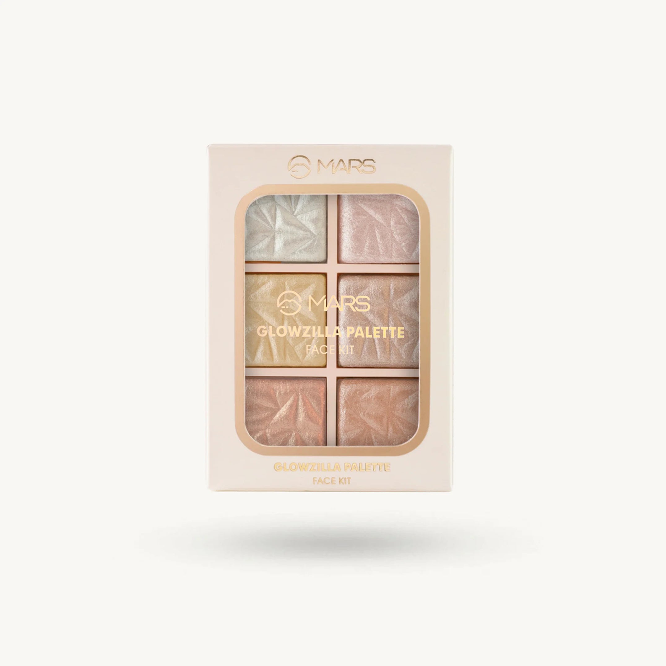 Mars Glowzilla 6 Shade Face Highlighter Palette 12G