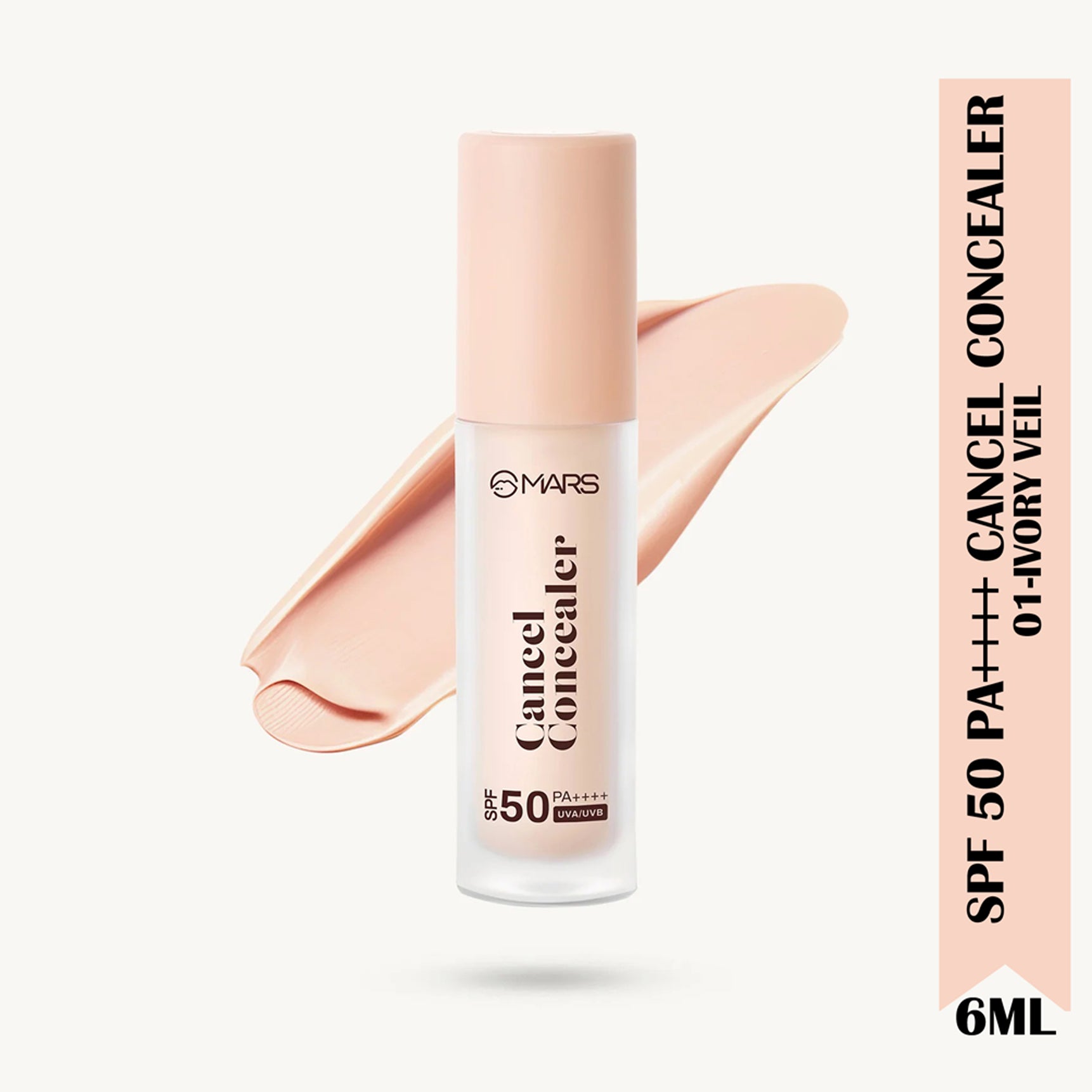 Mars Spf50 Pa++++ Cancel Concealer 6Ml