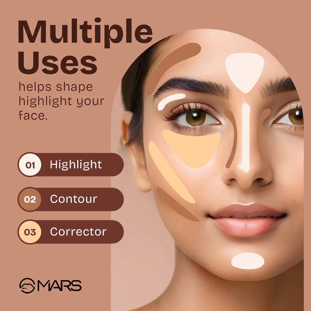 Mars Spf50 Pa++++ Cancel Concealer 6Ml