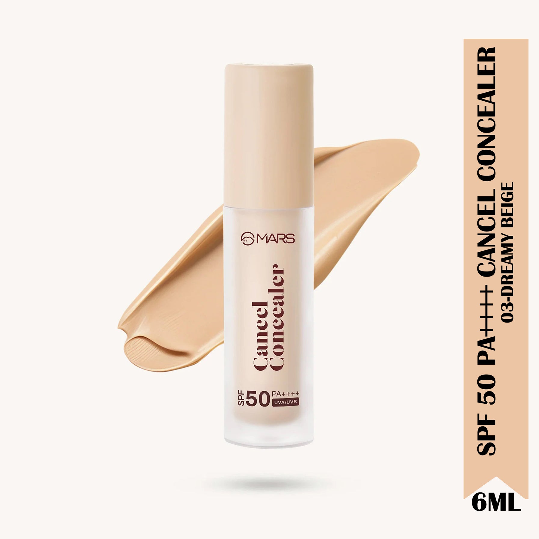 Mars Spf50 Pa++++ Cancel Concealer 6Ml