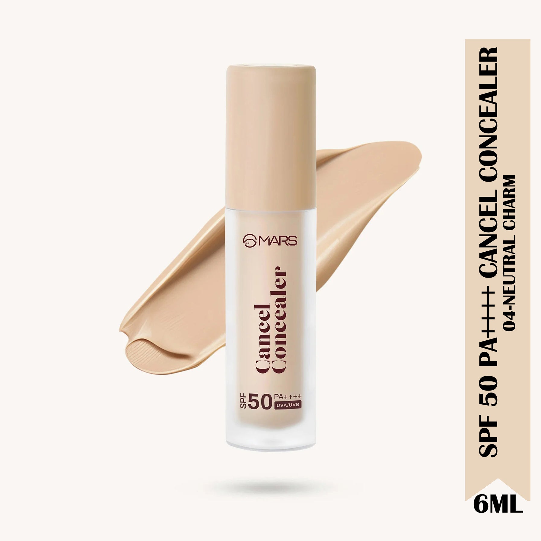 Mars Spf50 Pa++++ Cancel Concealer 6Ml