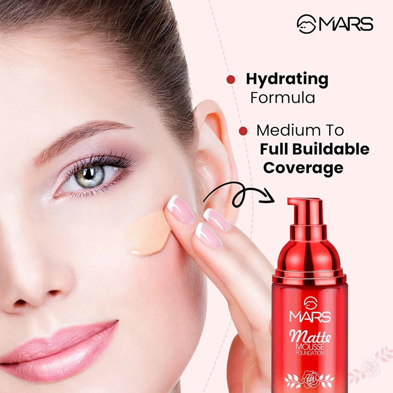 Mars Matte Mousse Foundation 60Ml