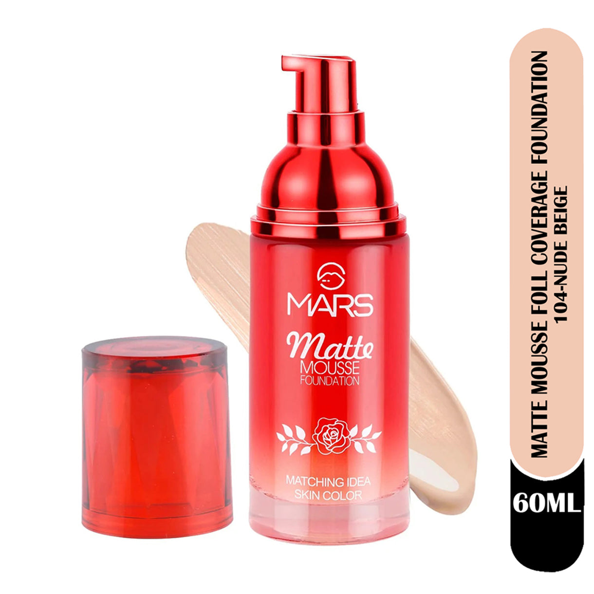 Mars Matte Mousse Foundation 60Ml