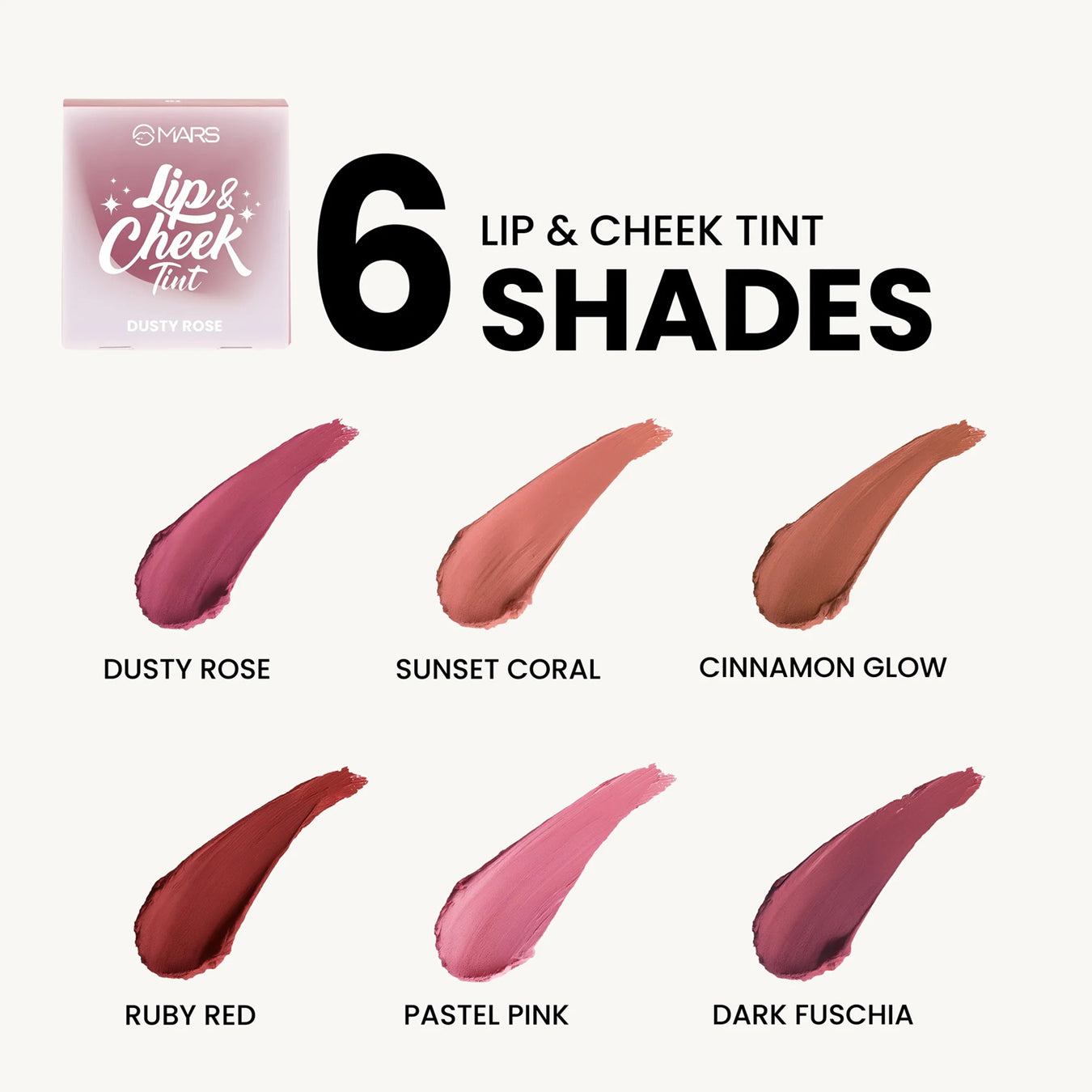 Mars Lip & Cheek Tint 2.8G