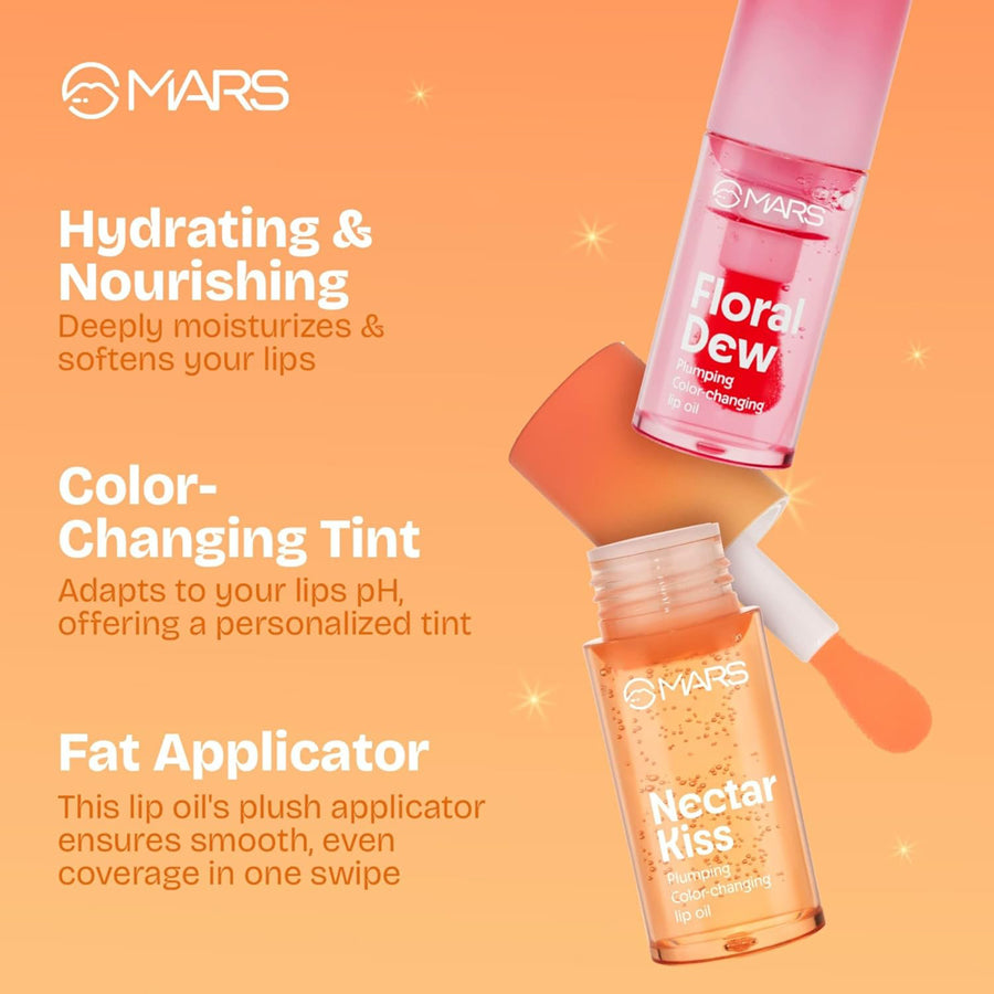 Mars Plumping Color Changing Lip Oil 4.5ML