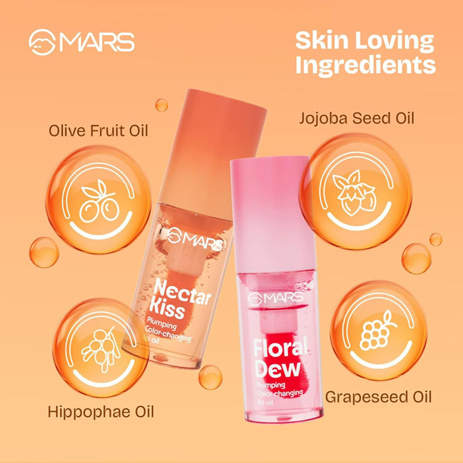 Mars Plumping Color Changing Lip Oil 4.5ML